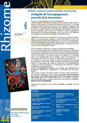 N°44 - Ambiguite de l accompagnement precarite de la transmission Juill.2012