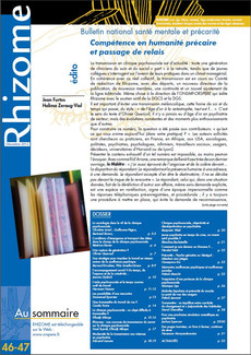 N°46-47 - Competence en humanite precaire et passage de relais Dec.2012