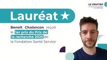 Le Vinatier récompensé par le Prix de la Recherche 2025 – Fondation Santé Service